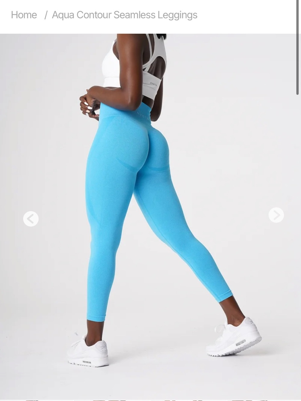 NVGTN Aqua Contour Seamless Leggings XL